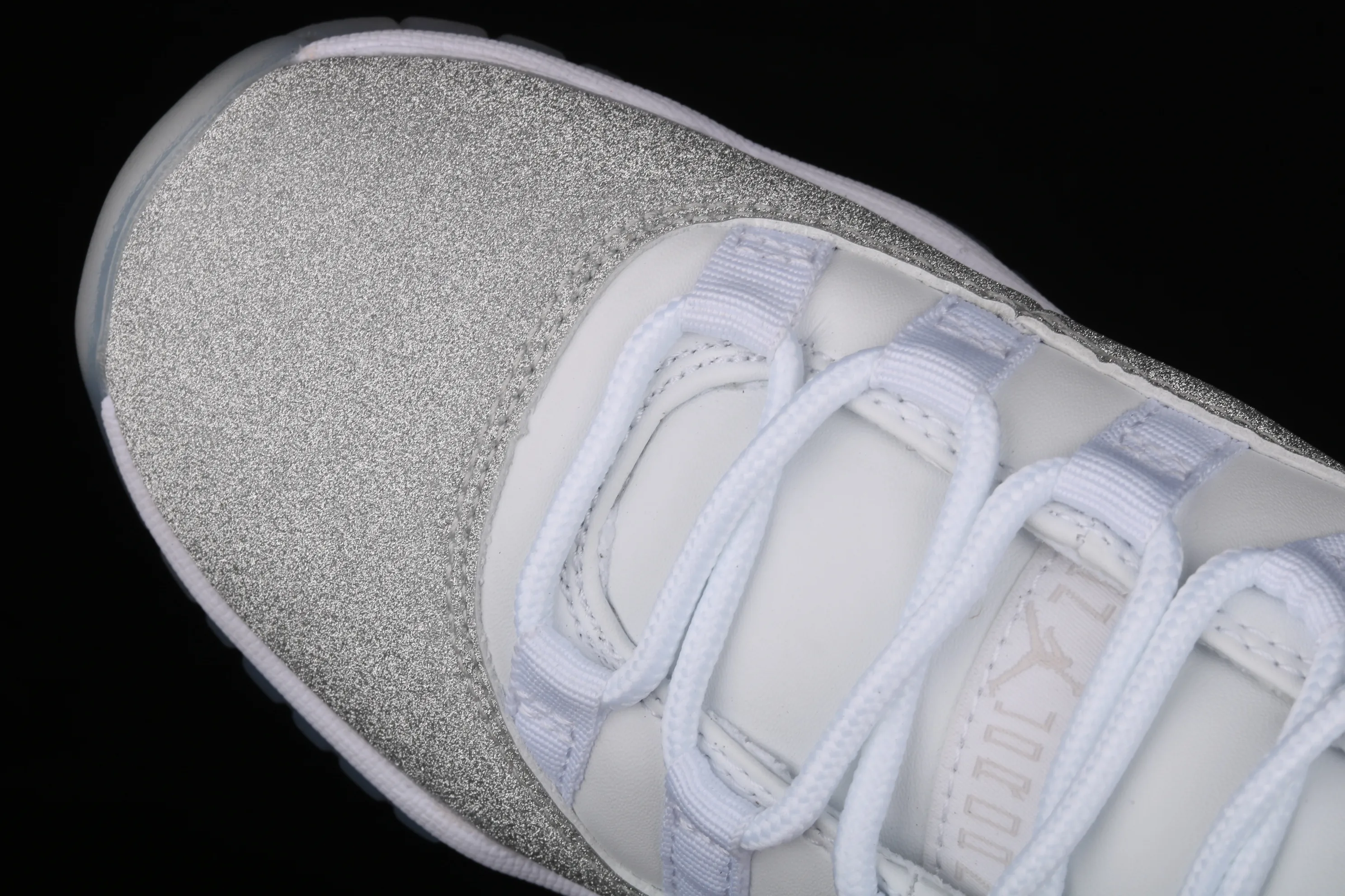 All categories Air Jordan Jordan series basketball shoes Air Jordan 11 Air Jordan 11 Metallic Silver AJ11 Joe 11 Swarovski Starry AR0715-100